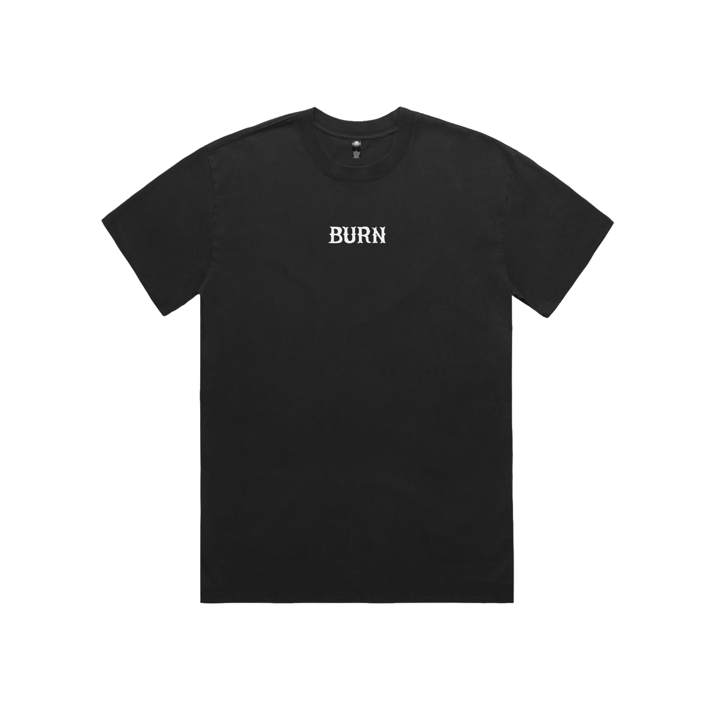 burn - white lighter tee